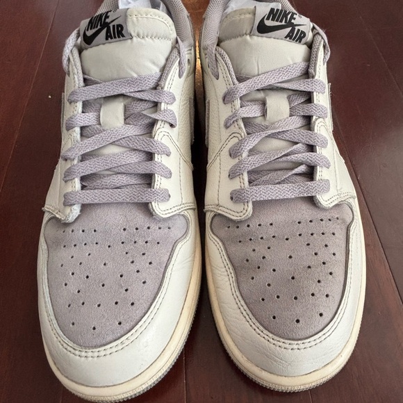 Air Jordan 1 low OG atmosphere gray basketball sneaker shoe men’s size 13 - Picture 2 of 9